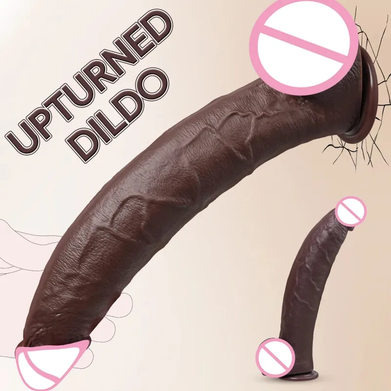 Oversized Reality Dilda Super dlouhá anální zátka Silikonová Pro jednotlivce Masturbátory Pro muže Ženy Gay Dildo Sextoys Sex Shop 18+ — image 5