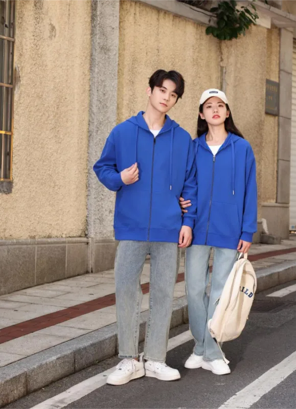 패션 까마귀, 까마귀, 맞춤형 지퍼 자켓, 가디건, 인쇄 로고, 자수 로고, 남성 및 여성 순면 의류