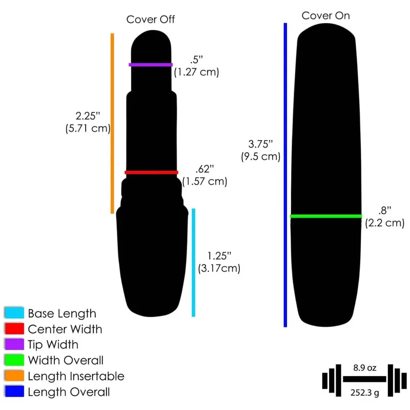 Lippenstiften Vibrator Secret Bullet Vibrator Clitoris Stimulator G-spot Massage Speeltjes Voor Vrouw Masturbator Rustig Product