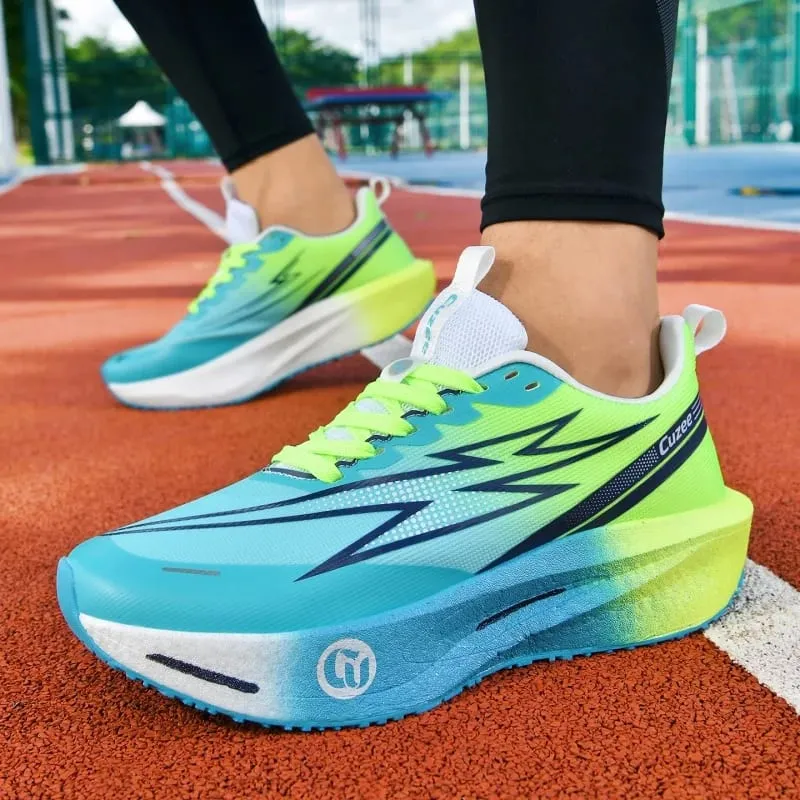 Men Running Shoes Carbon Board Speciality Marathon Sports Breathable Lightweight Women's Comfortable Athletic Leisure Sneakers — image 6