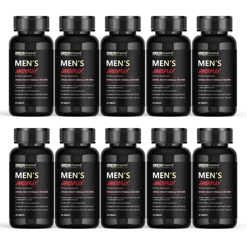 L-Arginine Male Enhancing Supplement for Performance Endurance and Muscle Strength and Endurance Non-GMO 60 Tablets