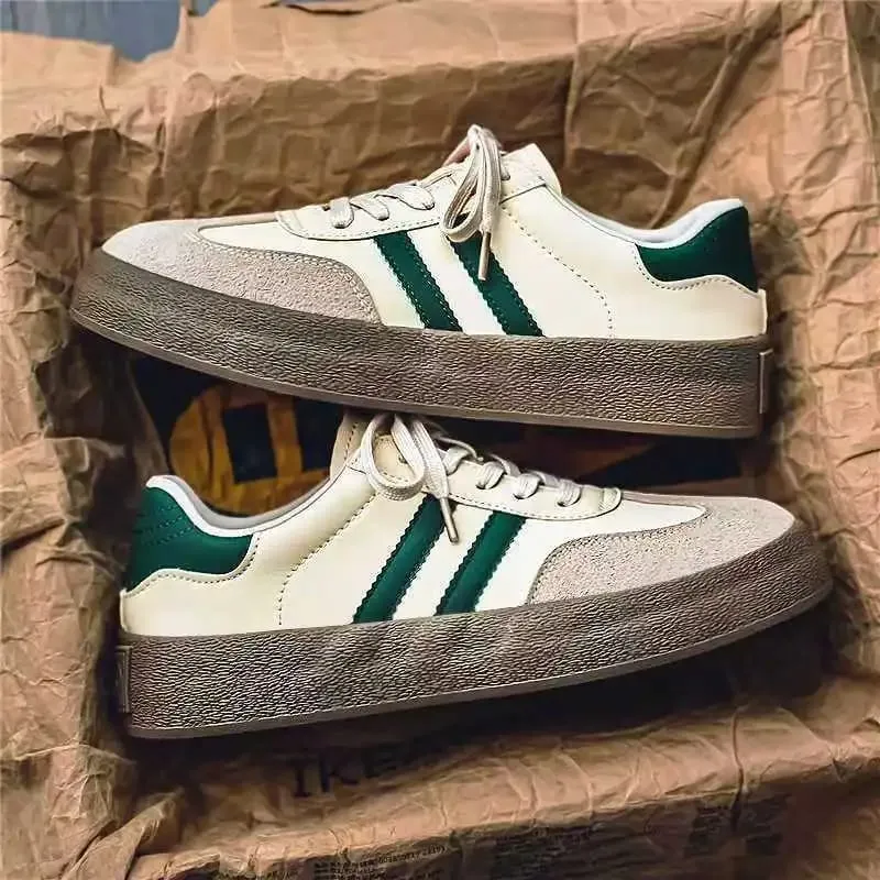 Men's Winter Canvas Shoes Retro Low Top Casual Training Sneakers Hong Kong Style Small Brand Design Sense of Design — image 1
