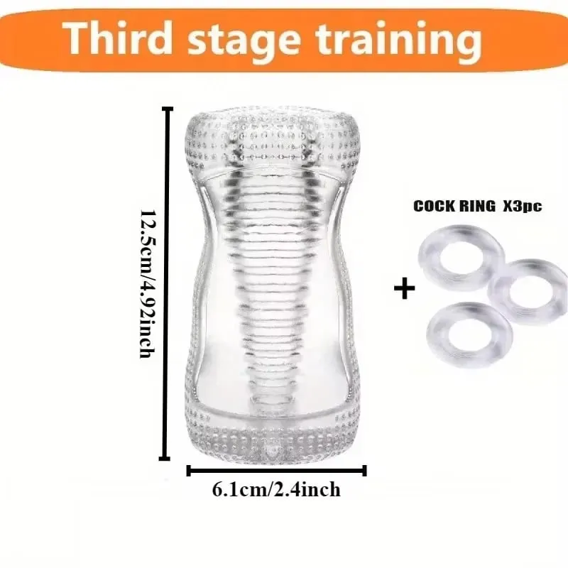 Male Aircraft Cup Masturbator Powerful Sucking Masturbation Cup Realistic Anal Vagina Pocket Pussy Adult Sex Toys for Men Toy 18 — image 12