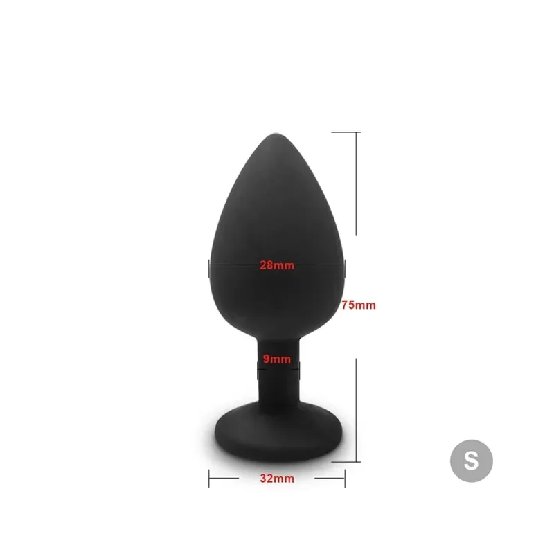 Soft Silicone Anal Butt Plug Unisex Sex Toys Men Prostate Massager Adult Gay Ass Stuffed Anal Trainer Massager for Couples — image 15