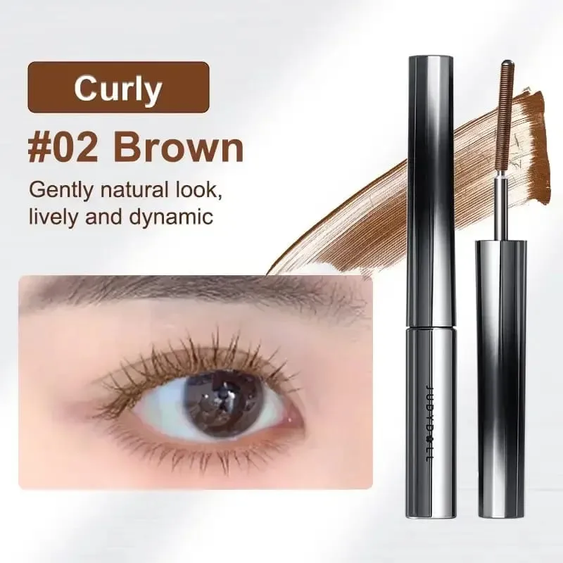 Judydoll Lashes Mascara Mascara impermeabile in fibra di seta Nero Estensioni ciglia lunghe arricciate Occhi sexy Cosmetici per il trucco