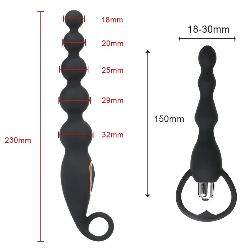 Anal Beads Vibrators For Women Butt Plug Clitoris Vaginal Stimulator Men Anus Dilator Fake Dildos Female Masturbator Sex Toys 18 — image 6