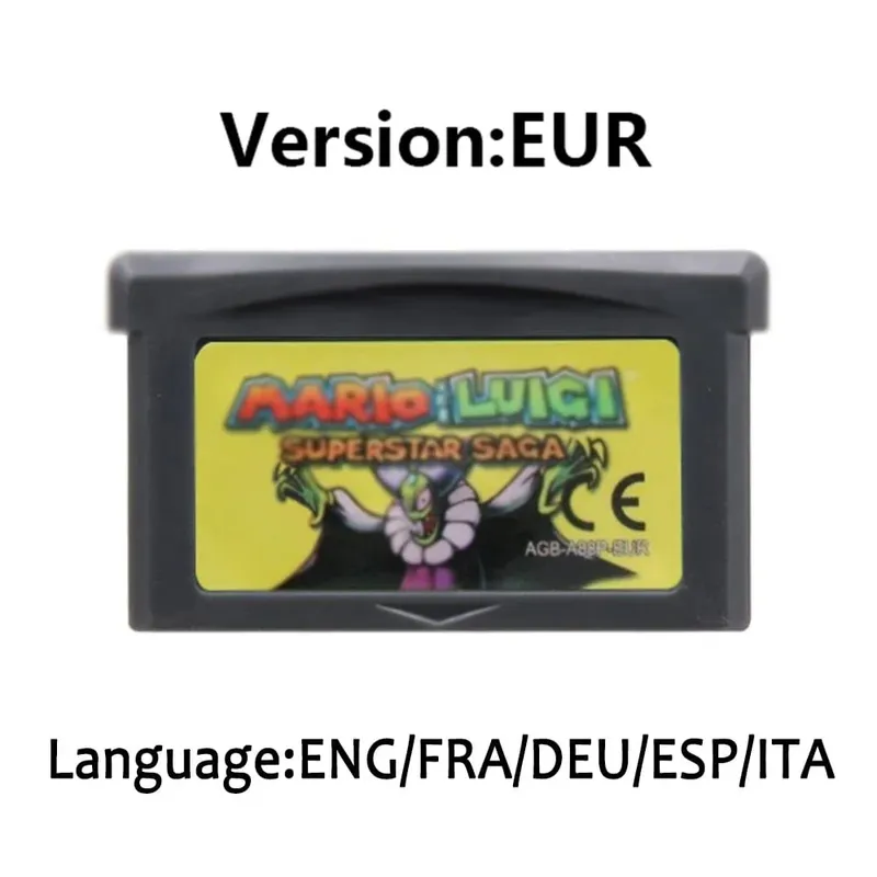 Wari0 32 Bit GBA Game Cartridge Kart Game Card Series EUR USA Version Video Game Card For GBA Portable Game Console — image 13