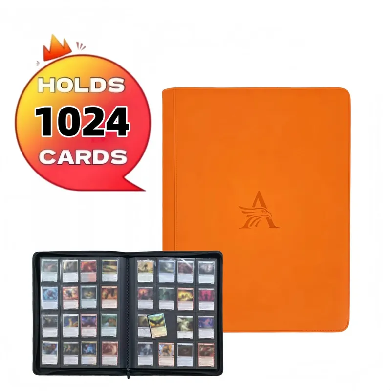 16 Pocket Card Binder - Premium Trading Card Binder Holds 1024 Cards Ultimate protection for TCG & sports cards. Collector's d — image 8