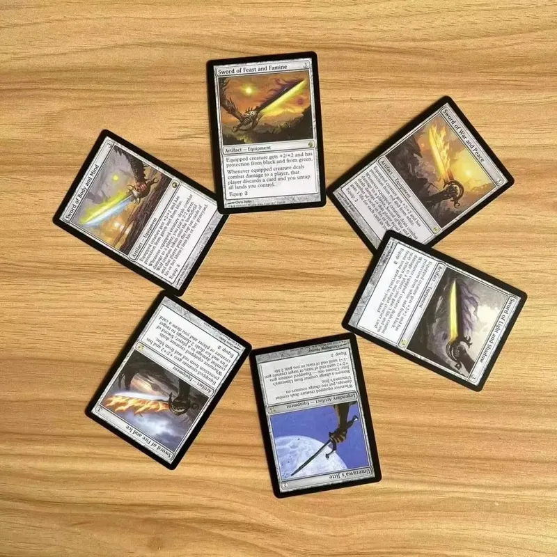 216 Pcs Black Core Cards P9 Dual Land Fetch Land Shock Lands Proxy Cards