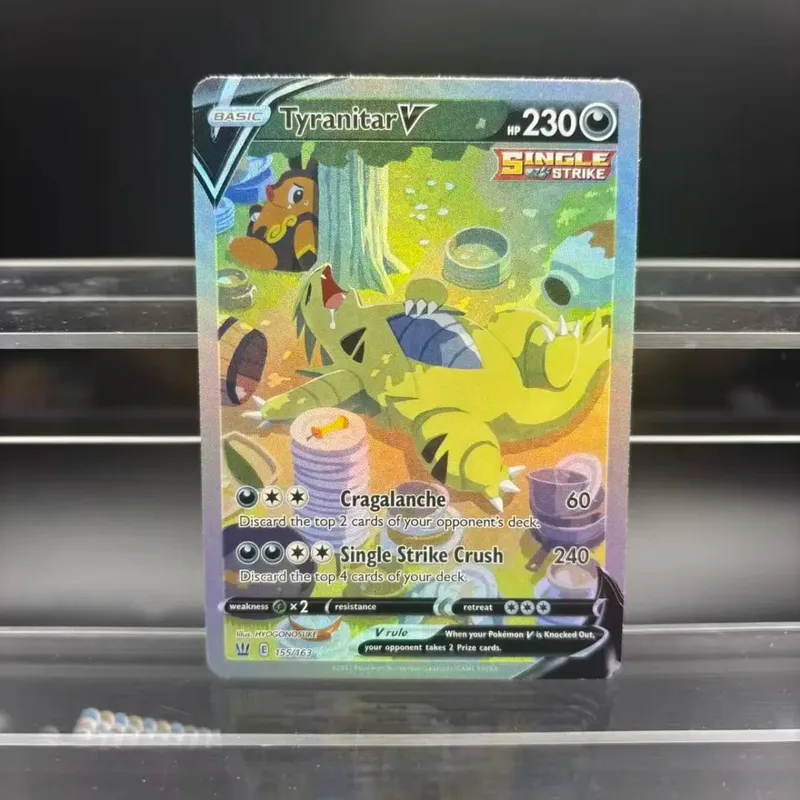 DIY Collection Cards Psyduck Salamence Crobat Mewtwo ex EN Self Made Single Card Classic Game Anime Card Gift Toy