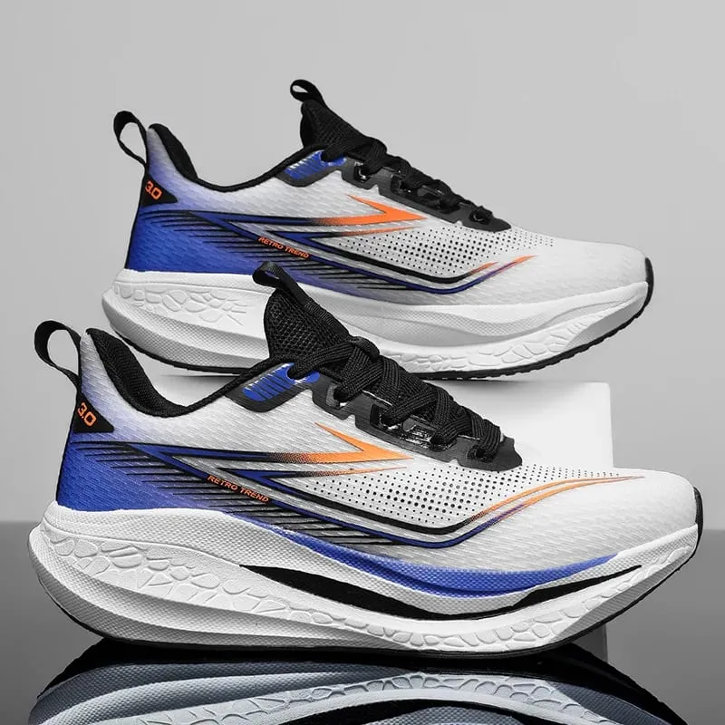Running Shoes Men Carbon Board Speciality Marathon Men's Sports Breathabe Sneakers Comfortable Athletic Nonskid Shoes For Women