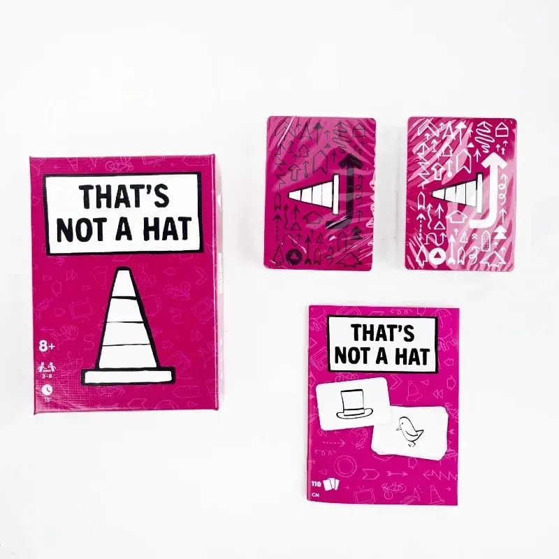 That's Not A Hat. Collection Party Board Game English Card Memory Management Happy Party Card Games — image 2