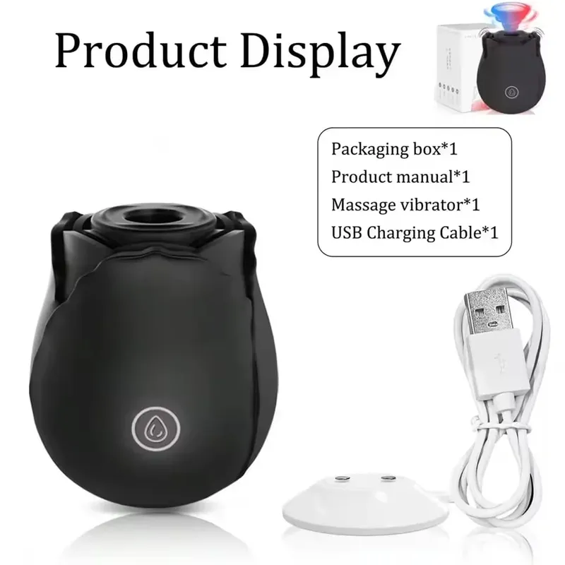 Sucking Vibrator for Women Vacuum Suction Nipple Oral Massager Female Powerful G-Spot Clitoris Vagin Stimulator Adult Sex Toys