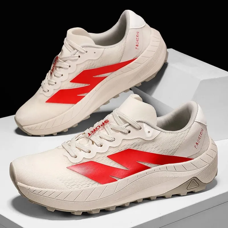 Men Running Shoes Breathable Off‑Road Trail Casual Sneakers Non‑Slip Outdoor Trekking Marathon Jogging Athletic Sport Footwear — image 2
