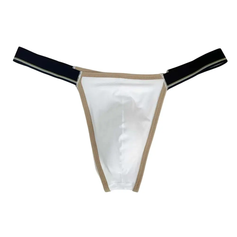 Breathable Low Waist Men Ice Silk Thongs Thin Underpants Men's Panties Lingerie Underwear Male Briefs Male Thongs — image 10