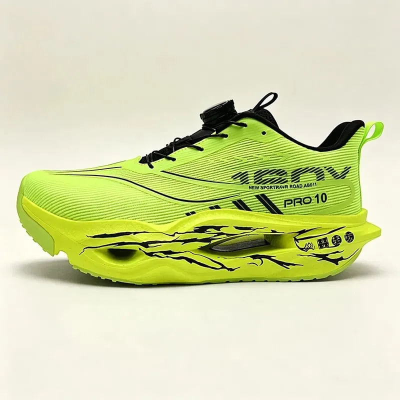 Men Propulsive Carbon Plate Racing Shoes Breathable Wide Fit Energy Return Marathon Sneakers Cushion for Women Running Trainers