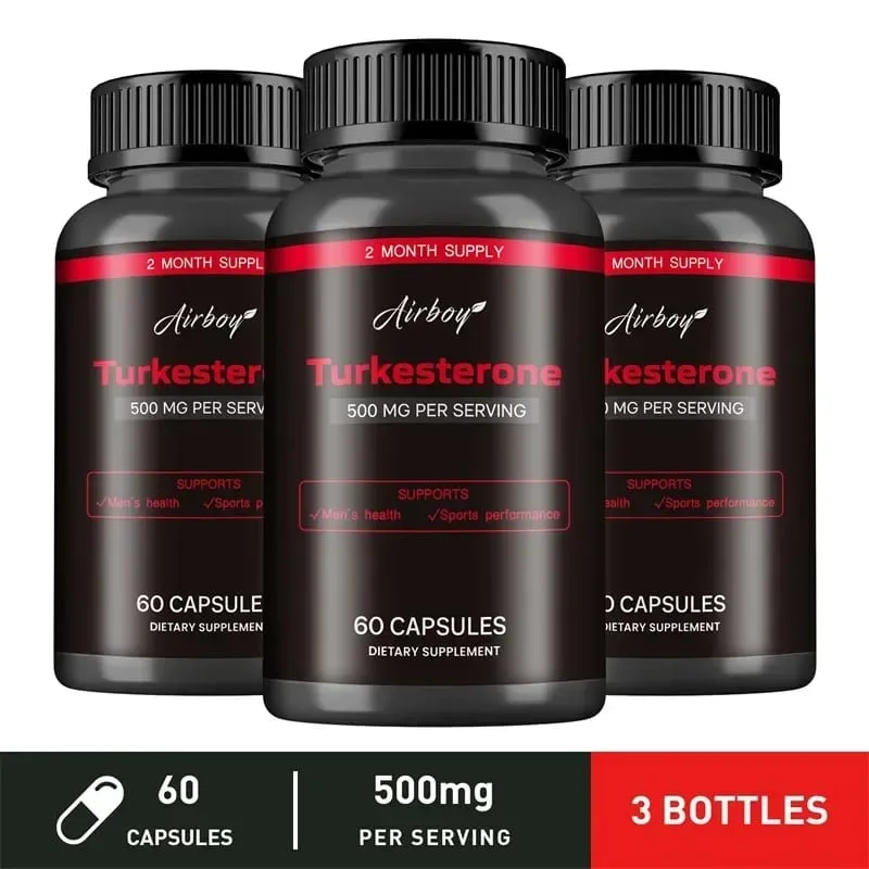 Turkesterone Supplement - Supports Muscle Mass Bone Health & Post-Workout Recovery Maintains Muscle Health