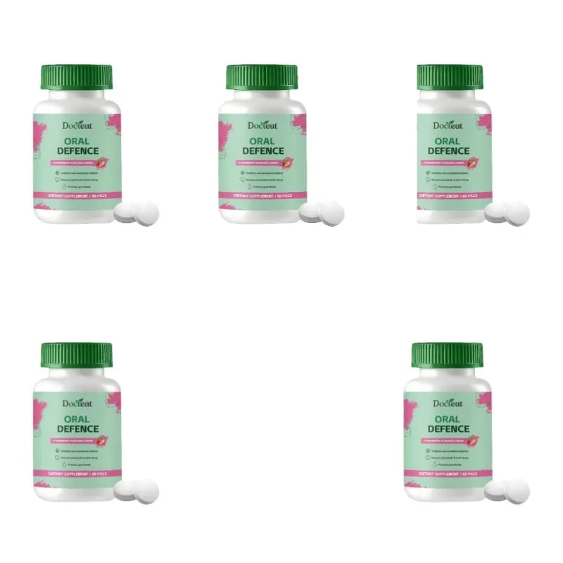 Oral Defence Chewable Tablets for Breath Freshness Support with Xylitol and Microcrystalline Hydroxyapatite for Adult 60 Pills — image 10