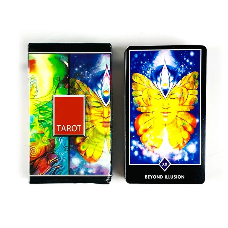 Tarot Cards A 79 Exquisite Deck Oracle English Visions Divination Borad Playing Games Perfect For Christmas and New Year Gift — image 1