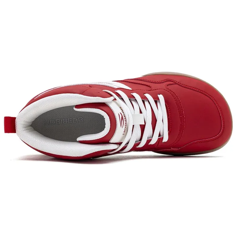 Wide Toe Box Walking Boots Unisex Artificial Leather Mid-Top Outdoor Ankle Shoe Lace Up Non-Slip Running Shoes
