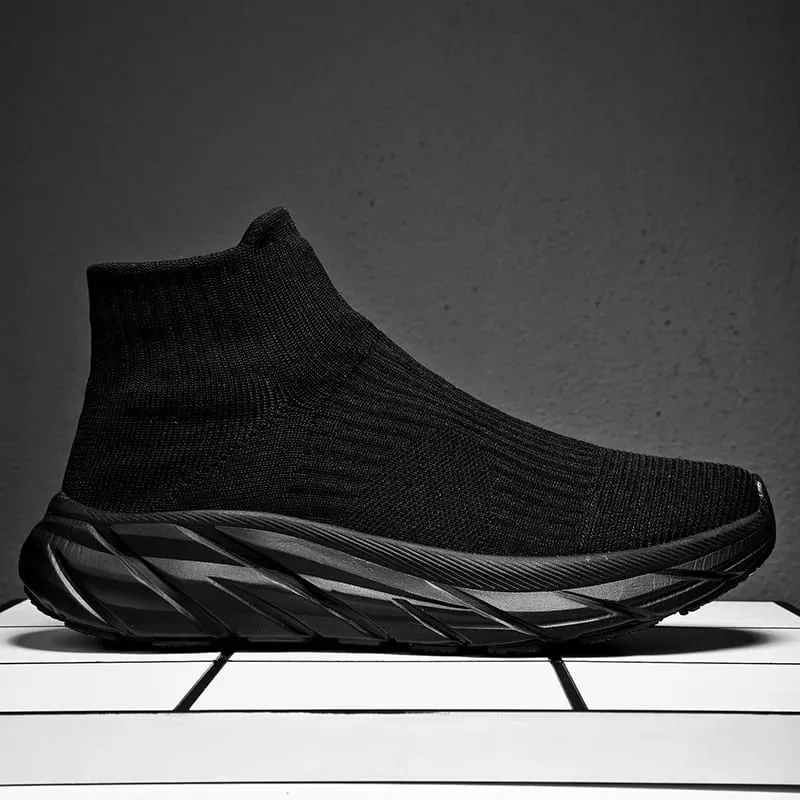 Men Running Walking sock Shoes winter boots Casual Sneakers plush warm shoes Sport shoes Lightweight Men Sneakers Casual Shoes — image 3
