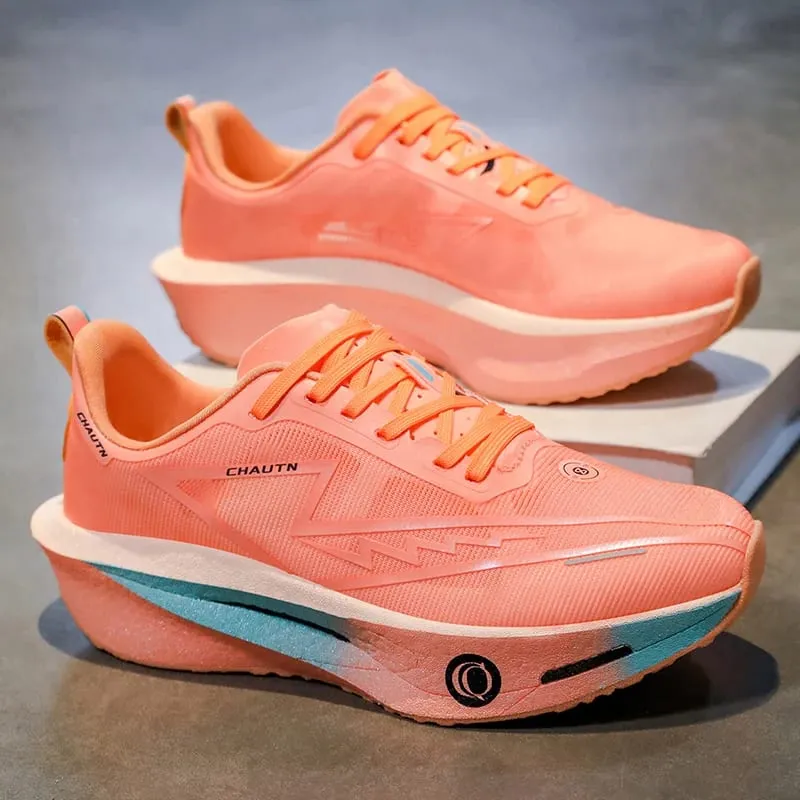 Men Running Shoes Carbon Board Speciality Marathon Athletic Nonskid Sneakers Sports Breathable Lightweight Women's Comfortable — image 10