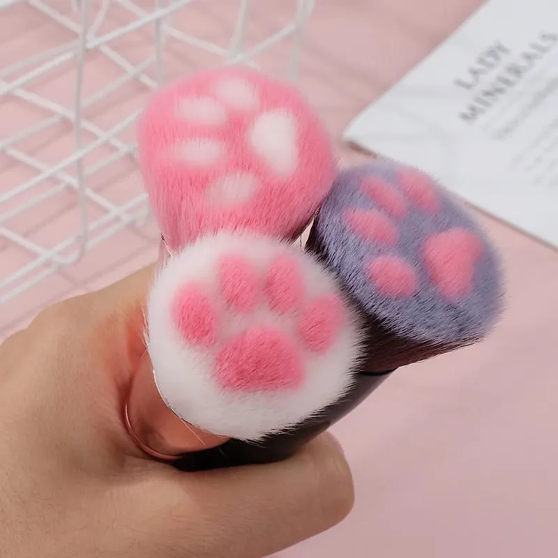 1Pc Cat Claw Girl Makeup Brush Eye Shadow Multi-Purpose Powder Brushes Portable Cosmetics Foundation Brush Make Up Tools