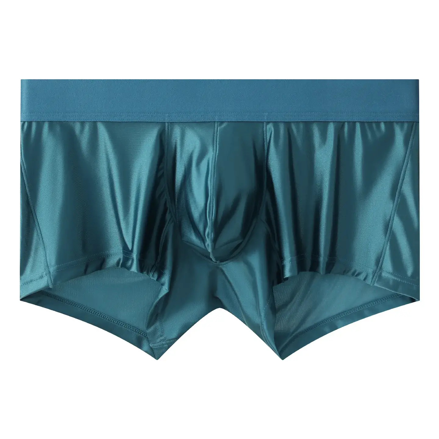 Mens Underwear Boxer Shorts Man Solid Slim Nylon Panties Cueca Middle Waist JJ Pouch Underpants Male Boxers Ropa Plus Size M-XXL 3256811688904070 — image 2