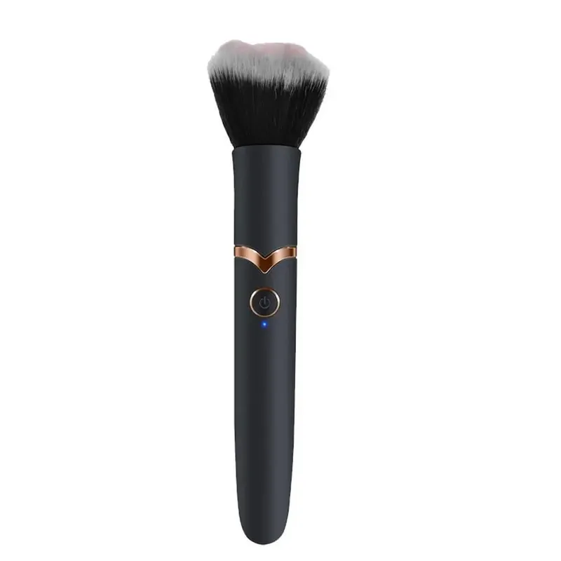 Pincel de maquiagem elétrico, pincel de base, vibração, portátil, recarregável, pincel cosmético, ferramentas de maquiagem detalhadas — image 10