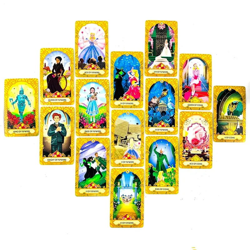 Novo baralho de tarô perverso, 78 cartas, tradição, versão em inglês, jogos de tabuleiro de adivinhação, jogos de halloween e natal — image 5