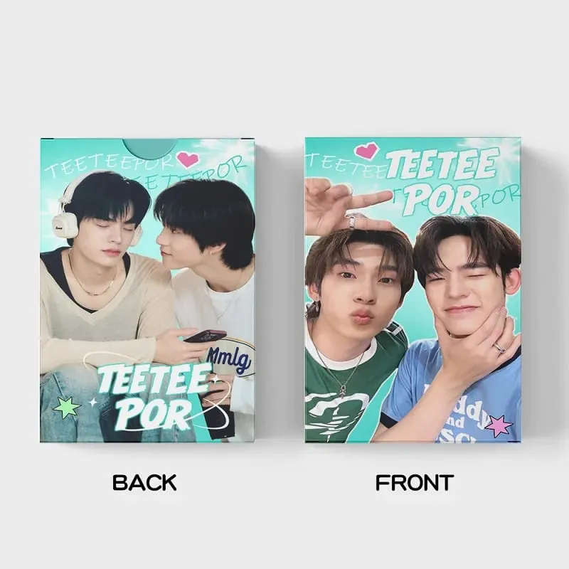 Thai Star TEETEEPOR Lomo Cards 30PCS TeeTee × Por Double-Sided HD Photocard Set for Fan Collection & Gift — image 4