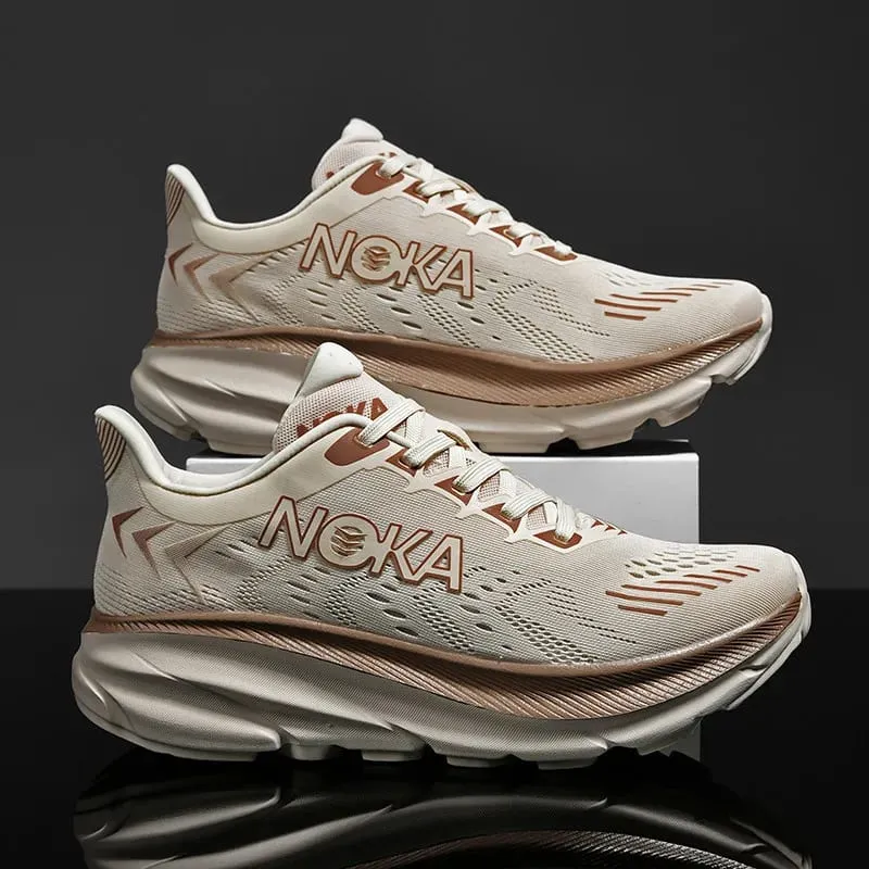 Men Sports Running Shoes Breathable Lightweight Men Comfortable Athletic Nonskid Sneakers