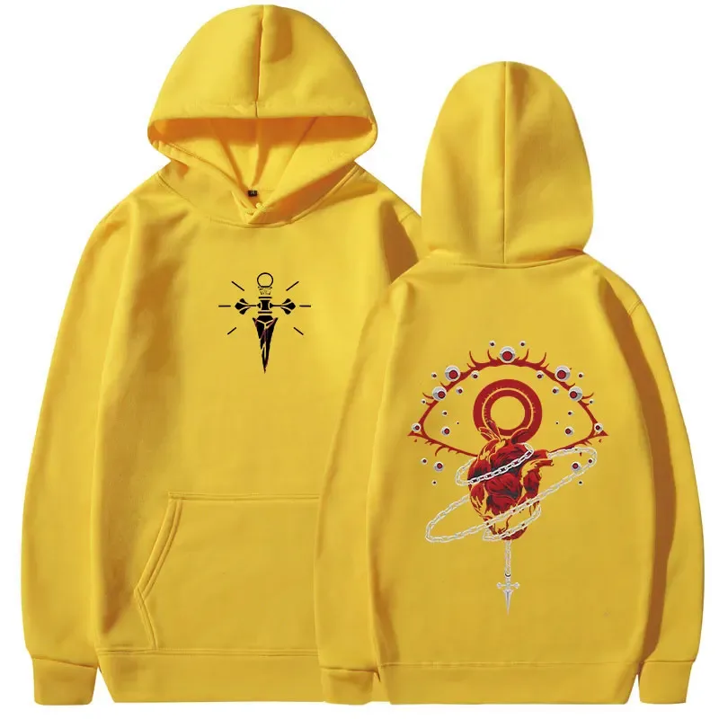Anime Hunter X Hunter Hoodies Kurapika Phantom Troupe Hooded Sweatshirts Men's Women Clothing Oversized Pullovers Streetwear