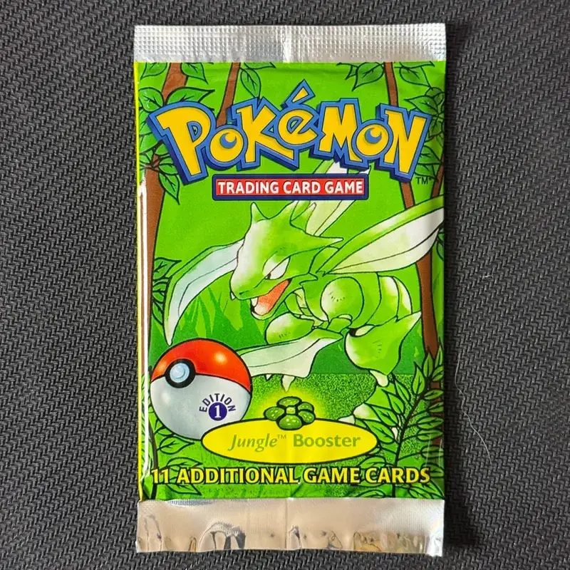 11Cards/Pack PTCG Booster Packs Proxy Card Jungle/Fossil/Base Set Charizard Blastoise Venusaur PKM Board Game collectible Cards