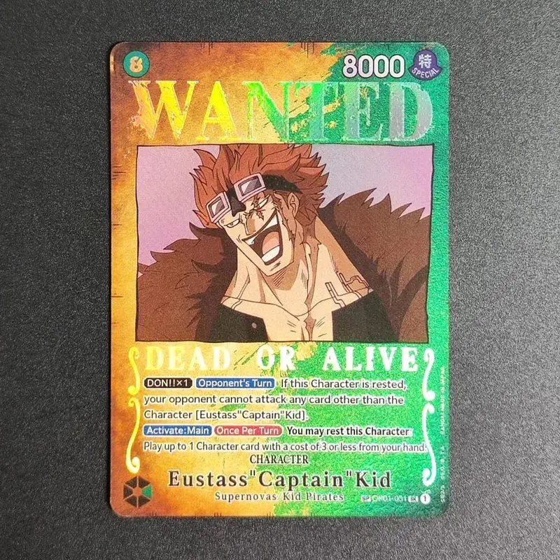 Proxy ONE PIECE CARD Luffy Shanks ACE Roger Teach Kaido Character Card Wanted Alternate Art English Collection Anime Cards — image 4