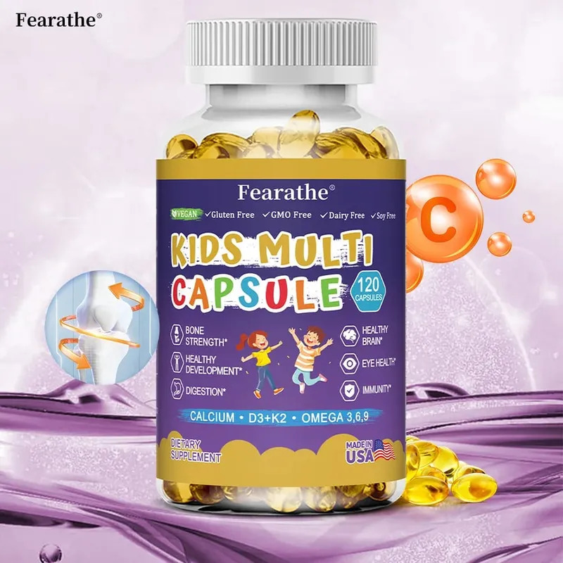 Kids Complete Nutrition Gummies with Vitamin D3 Zinc and Iodine for Immune Support and Growth Support 60 Gummies — image 2