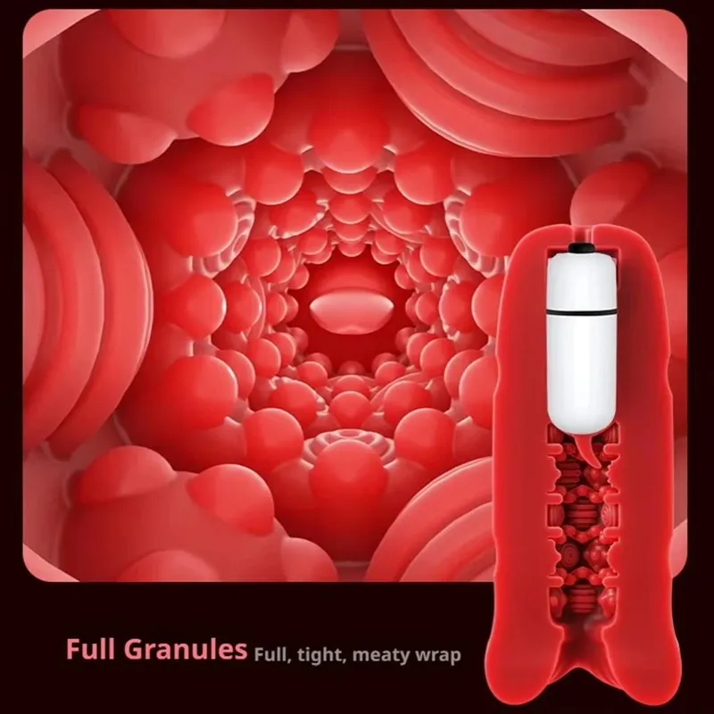Automatic Male Masturbator Cup Vibrator Tongue Licking Blowjob Real Vagina Pocket Pussy Penis Oral Sex Toy For Adult Men Sex