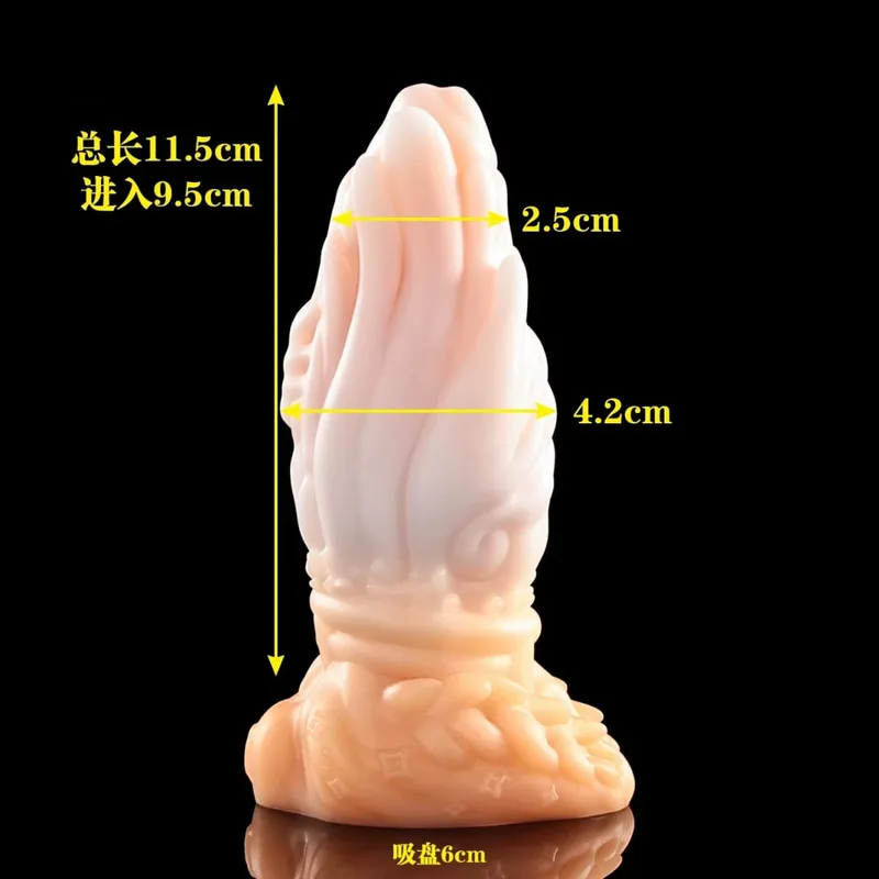12 Zodiac Signs Series Alien-shaped Penis Realistic Dildo Vaginal Anal G-spot Stimulator with Suction Cup Orgasm Adult Sex Toys