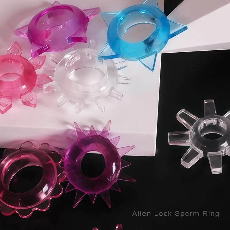 Intimate Goods For Men 5-100PC Ejaculation Delay Silicone Lock Sperm Ring Sex Adult Game Toys Erotic Cock Ring Exotic Accessorie