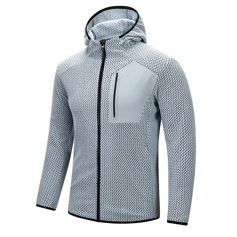 Fashionable and Versatile Warm Hooded Coats, High-quality Men's Zipper Coats for Fall/winter,Casual Sports Fitness Sweatshirts — image 17