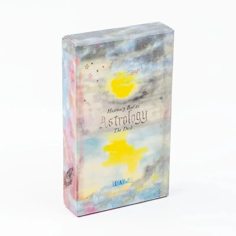 Heavenly Bodies 51Pcs Astrology Oracle Cards Deck for Fate Divination & Fortune Telling 10.4x6.1cm Board Game for Party Fun — image 1
