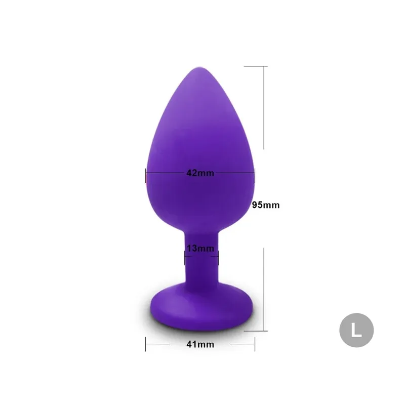 3 Sizes Soft Silicone Anal Plug Mini Butt Plug Erotic Sex Toys for Men Women Gay Couples Adult Anal Prostate Stimulator Dildo — image 22