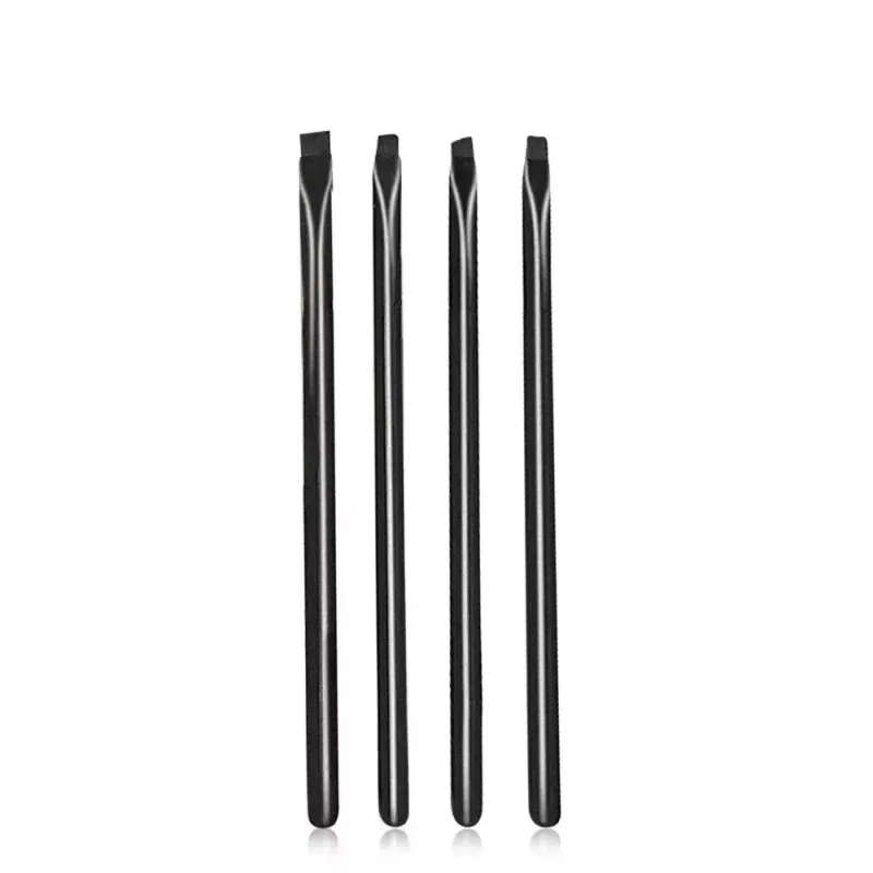 4Pcs Sickle Blade Eyeliner Brush Ultra Thin Flat Fine Eye Liner Makeup Brushes Flat Eyeliner Brush Eyebrow Make Up Brush — image 13