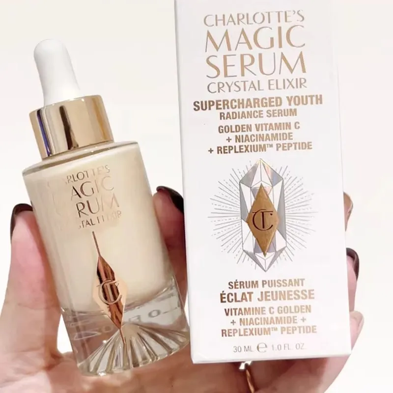 Charlotte Highlighter Foundation Continuamente Textura da Maquiagem Hidratante Corretivo Fixador Spray Essência Tilbury Cosmetic