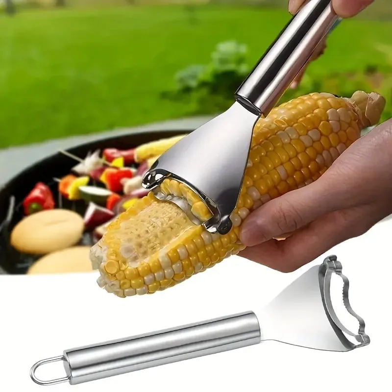 1pc Corn Cob Strippe -Multifunctional Peeler for Kitchen-Vegetable Peeler-Creative Corn Stripper-Reusable Corn Thresher