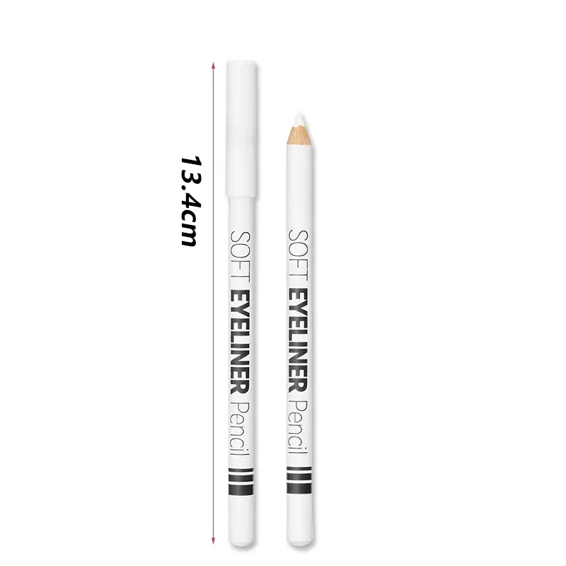 Waterproof White Eyeliner Pencil Smooth Easy Wear Long-Lasting Eye Brightener Fashion Makeup Tool for Smooth Application — image 6
