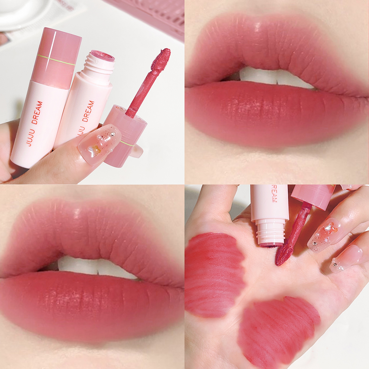 Soft mist milk coffee small milk tube lip glaze air-sensitive white mist velvet matte lip glaze lipstick — image 10