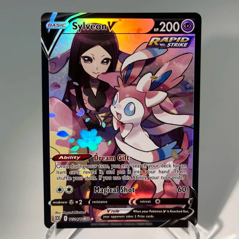 Pokémon GO PKM Cards PTCG6-E GX Rainbow Mewtwo V Dragonite VSTAR Rare Collection Battle Toys Gifts for Hobbies — image 20