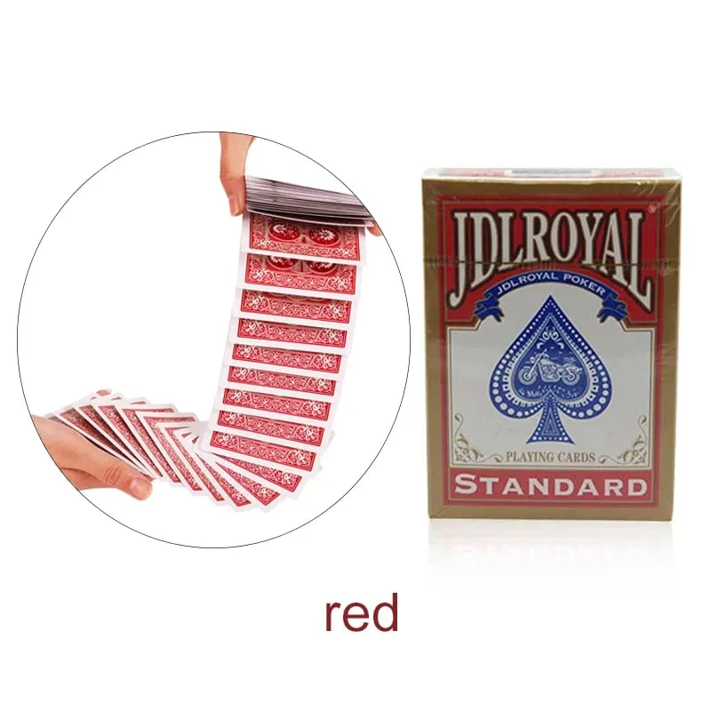 Magic Electric Deck Cards Prank Trick Prop Party Card Game Poker Acrobatics Waterfall Card Props Magic Performance Props TMZ