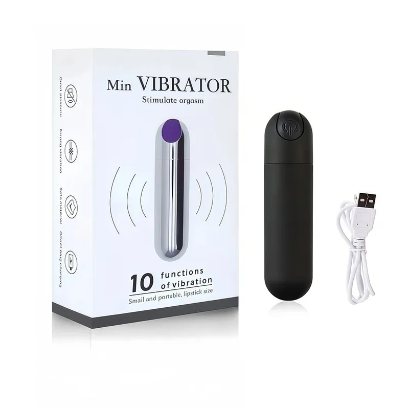 USB töltő, 10 sebességes mini golyós vibrátor, újratölthető vezeték nélküli vibrációs anális csatlakozó csiklóstimulátor felnőtt szexuális játékok nőknek